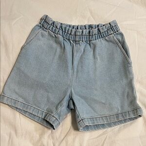 Bonpoint Light Blue Girl Shorts